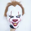 Adereço de cabeça de máscara de palhaço soul 2017 filme periférico Halloween adereços de cabeça de palhaço de terror atacado