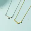Collar Geométrico para Mujer, Diseño de Nicho de Verano, Versátil Nuevo Estilo 2021, Cadena Irregular en V para Clavícula, Simple y Elegante