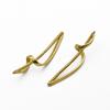 Nuevo brazalete aretes collar pequeños accesorios diy cobre accesorios de joyería mayoreo geométrico colgante único rayo espiral varilla