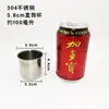 Taza medidora de acero inoxidable con escala y tapa resistente a altas temperaturas, gran capacidad, grado alimenticio, 5 litros, 2000 mililitros, 5000 ml, cilindro graduado