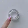 Nuevo arte de uñas polvo de luna rojo popular brillo aurora joyería para uñas plata súper brillante polvo de espejo mágico venta al por mayor transfronteriza