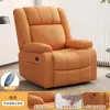 Sofá Multifuncional Elétrico Massageador Sala de Estar Espaço Pequeno Individual Sofá Cama Poltrona de Balanço Pessoa Preguiçosa Lazer Cadeira Giratória