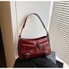 Bolso Cuadrado Pequeño de Alta Gama Transfronterizo 2025 Nuevo Bolso de Hombro de Moda Trendy Versión Coreana Ins Niche Sencillo Bolso de Axila para Mujeres