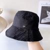 Sombrero de Pescador con Textura Retro Estilo Japonés para Mujer, Temporada de Primavera y Verano, Temperamento Artístico, Sombrilla, Sombrero de Copa, Transpirable, Protección Solar, Sombrilla, Moderno