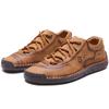 Sapatos Casuais Masculinos de Couro Tamanho Grande 45 Estilo Coreano Jovem Versátil Tendência Sapatos Masculinos 46 Verão 47 Primavera e Outono Britânicos Sapatos da Moda