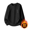 Sudadera de Diseñador para Hombre Talla Grande Cuello Redondo, Moda Trendy de Otoño e Invierno Nueva, Camiseta Base Holgada Versátil para Hombre