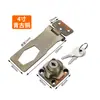 Atacado do Fabricante Fivela de Trava Trancável Sem Perfuração Trava de Geladeira Trinco de Porta de Madeira Fivela de Porta Trava de Porta de Gaveta Guarda-Roupa Trava de Ferrolho