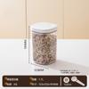 Frasco Sellado con Tapa Transparente a Prueba de Humedad Personalizado Contenedor de Almacenamiento de Cocina Caja de Almacenamiento para Leche en Polvo para Bebé Frasco de Almacenamiento para Harina y Granos