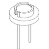 Base de anel magnético de 38,3 mm CASE Base indutora de 38,3 mm -1016