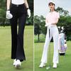 Pantalones de Golf para Mujer 2025 Pantalones Acampanados Pantalones Bombachos para Mujer Ropa de Verano para Mujer Pantalones de Manga Corta con Protección Solar Traje de Mujer