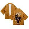 Anime adolescente quimono capa casaco 3D impressão digital casual CarDigan roupa masculina atacado