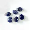 Piedra Preciosa Cabujón Ovalado de Ágata Cristalina Más Vendida Transfronteriza 10*14mm Piedra Suelta Semipreciosa Incrustación Joyería DIY