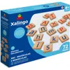 Brinquedo educativo (de madeira) Letras Maiúsculas/Minúsculas do Alfabeto 72 Peças