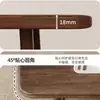 Conjunto de Mesa de Chá e Cadeiras, Mesa de Chá Simples, Mesa de Chá para Escritório, Mesa de Jantar Pequena, Mesa Baixa, Mesa de Sofá Pequena para Uso Doméstico na Sala de Estar