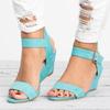 2026 Sapatos Femininos Novos Juti Primavera e Verão Sandálias Plataforma de Tamanho Grande para Comércio Exterior Europeu e Americano no Site Independente da Amazon