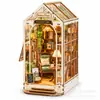 Novedad Casa de Madera en Miniatura Adorno DIY Serie Habitación del Sol Curativo Decoración de Escritorio En Stock