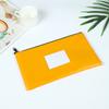 Bolsa Depositária Multifuncional em Couro PU Estilo Europeu e Americano, Porta-Documentos em Couro PU para Papelaria Estilo Europeu e Americano, Bolsa de Armazenamento, Personalizável com Logo