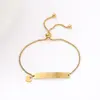 Nuevo Brazalete de Acero Inoxidable Curvo Extraíble Ajustable con Grabado Láser, Joyería Simple de Mariposa en Tira Larga