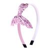 Xinqi novo cartão infantil lantejoulas acessórios de cabelo sereia cauda flip peixe escama pérola headband antiderrapante hairpin feito à mão
