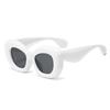 Gafas de sol de personalidad nicho europeas y americanas 2024 hip-hop para salidas al aire libre, gafas de sol para actuaciones escénicas para hombres y mujeres