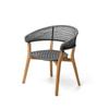 Pátio Ya Teng Sofá de Rattan Nórdico para Exterior Cadeira de Rattan para Lazer no Jardim Combinação de Mesa de Madeira Maciça Personalizado de Fábrica