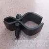 Abrazadera de Tubo Qq Abrazadera de Metal Negra de Hierro Forma de 8 Abrazadera de Metal Negra Electrodepositada Abrazadera de Acero Inoxidable
