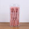 Caixa de Garfos Descartáveis para Frutas Domésticos Conjunto Caixa Plástico Placa de Frutas Garfo para Comer Bolo Garfo de Sobremesa Garfo para Frutas