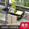 Estante de Almacenamiento para Cocina Tipo Universal Escurridor de Platos Encima del Grifo Lana de Acero Paño de Cocina Lavado de Verduras Bandeja de Drenaje Estante de Almacenamiento