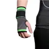 Protector de Palma Ajustable para Adultos, Correa de Muñeca Transpirable Antideslizante para Deportes, Fitness y Ciclismo, Muñequera Tejida de Compresión