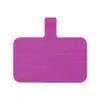 Funda para Teléfono Móvil de Tela Curada Color Personalizado de Fábrica Clip en Forma de T Adhesivo Trasero Sin Deformación Correa Universal para Teléfono Móvil Hebilla D Junta