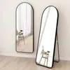 Espejo de Vestir Arqueado Transfronterizo, Espejo de Vestidor, Espejo de Pie, Espejo de Arco, Espejo de Cuerpo Entero, Espejo para Probar Ropa para Dormitorio, Estilo Ins