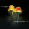 Fuyingyi Bastão Luminoso Mini Chaveiro com Pó Solto Lantejoulas Cobertura de Bola Redonda Fabricante DIY Estrela Torcida Atacado