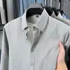 Nova camisa masculina de algodão dupla face escovada + lavagem enzimática, macia e confortável, manga longa, 100% algodão