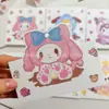 Sanrio Cabeça de Cartão com Formato Especial Embalagem para Assar Material de Embalagem Cabeça de Cartão Joias para Fãs de Estrelas Cartão Fofo