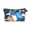 2025 Stitch Linda Bolsa de Artículos de Tocador Infantil de Dibujos Animados Bolsa de Maquillaje para Estudiantes Bolsa de Almacenamiento de Poliéster Venta al por Mayor Transfronteriza Portátil
