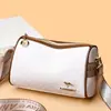 Bolso Pequeño para Mujer Estilo Coreano 2025 Primavera Nuevo Moderno Bolso para Madre Moderno Versátil Bolso de Hombro Cruzado Estampado de Cuadros