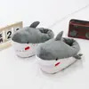 Juego de Animación Transfronterizo Accesorios de Dibujos Animados Pantuflas de Felpa para Interiores Pareja Hogar Cálido Pantuflas de Algodón Engrosadas Otoño e Invierno