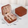 Caja de Almacenamiento de Joyería Transfronteriza, Caja de Joyería Portátil para Viaje, Embalaje Compacto para Anillos, Fabricante de Pulseras de Joyería en Stock
