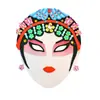 EVA ópera Ópera de Pekín maquillaje facial chino máscara estilo chino creativo hecho a mano paquete de materiales diy pegatinas