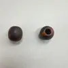 Cuentas de resina 12*12mm mate con agujero grande para manualidades, accesorios de ropa, cordones de zapatos, cadenas para bolsos, llaveros, colgantes, accesorios para cordones