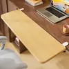 Tablero de extensión de escritorio sin taladro, bandeja para teclado de computadora, alargador y ampliador de escritorio de oficina, soporte de brazo sin taladro