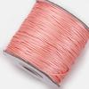 Hilo de Poliéster Encerado Coreano 10m 0.5-2.5mm Cordón Encerado Accesorios para Joyería DIY Trenzado de Collares Cordón de Cuero