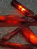 Decoração de Lenha Lenha Falsa Lenha Eletrônica de Carbono Madeira Luminosa Adereços de Fogão a Lenha Vermelho e Quente