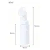 Cepillo Limpiador de Presión para Mascotas Botella Espumadora Plástico Botella Limpiador Facial 50/60/80/100ml Botella Espumadora de Mousse