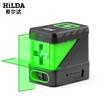 Hilda/Hilda Nivel Láser Mini Portátil Pequeño de 2 Líneas Luz Verde Línea Fina Luz Fuerte