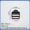 Suministro directo de fábrica hebilla plana de plástico de cuatro dientes hebilla curva hebilla trapezoidal hebilla ajustable para mochila hebilla para mochila