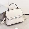 [clássica] bolsa de mão para mãe 2025 nova moda pequena bolsa quadrada de luxo leve grande capacidade couro macio bolsa de ombro