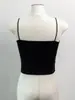 Camisola de Modal para Mujer Anti-Brillo Cinturón de Aceite Corta Estilo Coreano Ropa Interior Espalda Bonita Ajustada Talla Extra Camisa Base