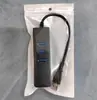 Tarjeta de red USB sin controlador Estación de acoplamiento USB dos en uno Tarjeta de red USB a RJ45 100 m + Concentrador USB 3.0