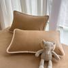 Funda de Almohada y Juego de Relleno de Terciopelo de Leche Engrosado Funda de Almohada de Terciopelo Coral de Invierno 2025 Nueva Funda Grande para Relleno de Almohada Toalla
